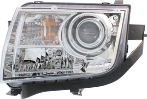 MKX 08-10 HEAD LAMP LH, Assembly, Halogen, w/o Adaptive Headlights - CAPA