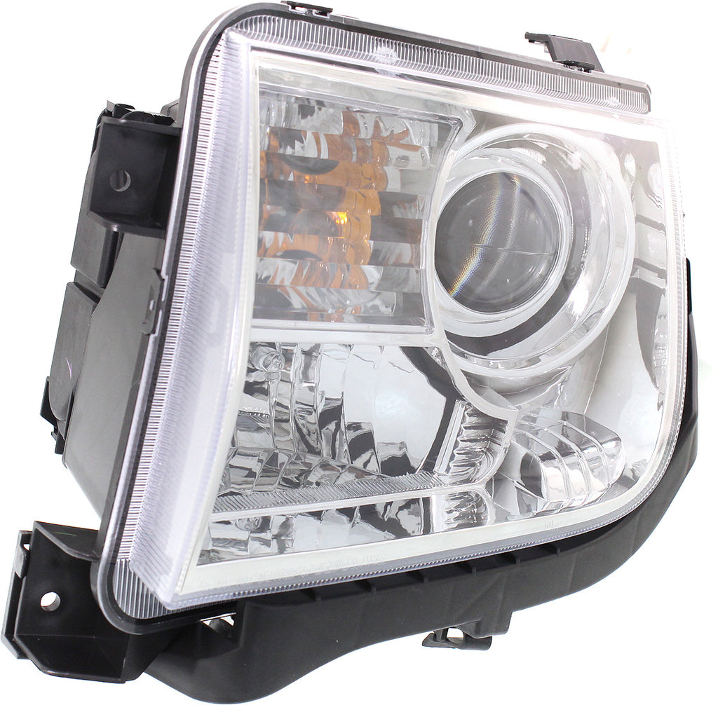 MKX 08-10 HEAD LAMP LH, Assembly, Halogen, w/o Adaptive Headlights - CAPA