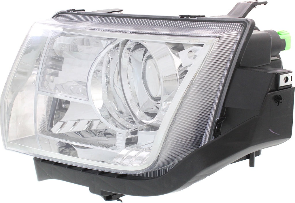 MKX 08-10 HEAD LAMP LH, Assembly, Halogen, w/o Adaptive Headlights - CAPA