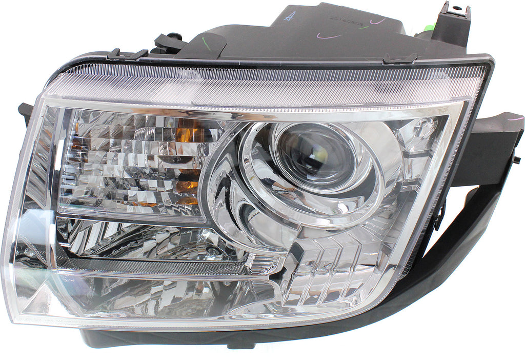 MKX 08-10 HEAD LAMP LH, Assembly, Halogen, w/o Adaptive Headlights - CAPA