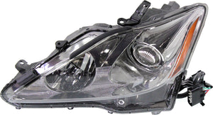 IS250/IS350 11-13 HEAD LAMP LH, Assembly, Halogen, Base/C Models