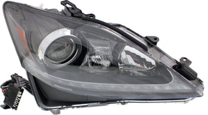 IS250/IS350 11-11 HEAD LAMP RH, Lens and Housing, HID, w/o HID Kit, (Exc. C Model)