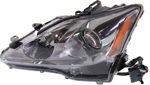 IS250/IS350 09-10 HEAD LAMP LH, Assembly, Halogen, (Exc. C Model) - CAPA