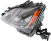 IS250/IS350 09-10 HEAD LAMP LH, Assembly, Halogen, (Exc. C Model) - CAPA