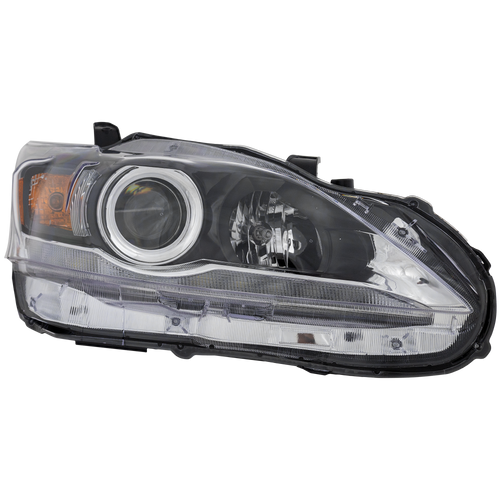 CT200H 11-17 HEAD LAMP RH, Assembly, Halogen - CAPA