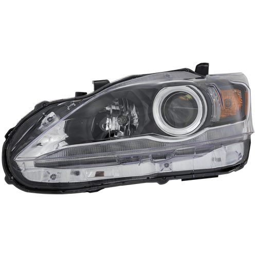 CT200H 11-17 HEAD LAMP LH, Assembly, Halogen - CAPA