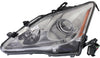 IS250/IS350 09-10 HEAD LAMP LH, Lens and Housing, HID, w/o HID Kit, (Exc. C Model)
