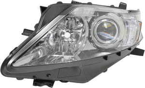 RX350 10-12 HEAD LAMP LH, Lens and Housing, Halogen, Japan Built