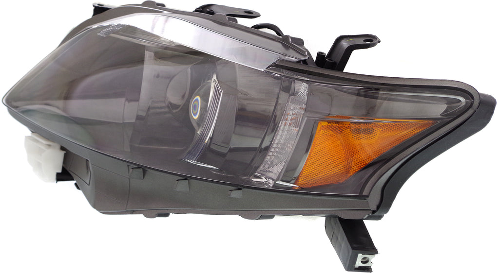 RX350 10-12 HEAD LAMP LH, Assembly, Halogen, Black Interior, Canada Built Vehicle - CAPA