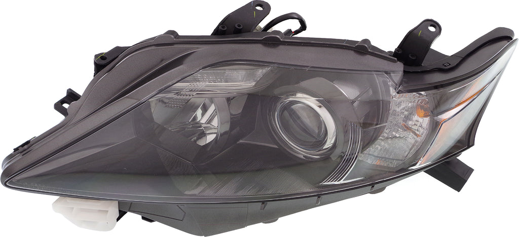 RX350 10-12 HEAD LAMP LH, Assembly, Halogen, Black Interior, Canada Built Vehicle - CAPA