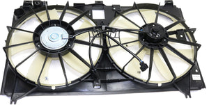 GS350 07-11 RADIATOR FAN ASSEMBLY, Dual Fan, 3.5L , w/o Control module