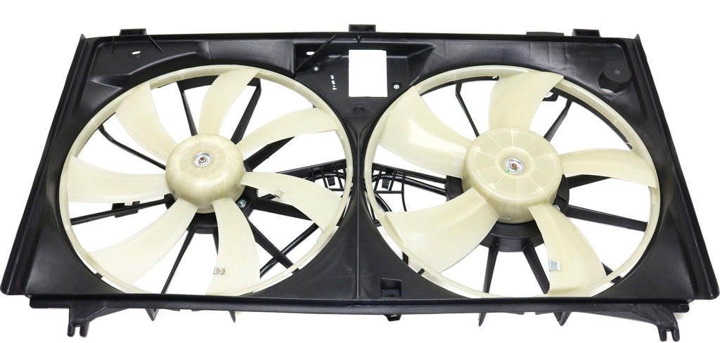 GS350 07-11 RADIATOR FAN ASSEMBLY, Dual Fan, 3.5L , w/o Control module