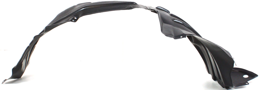 LX570 08-15 FRONT FENDER LINER LH, Front Section, Plastic, Vacuum Form