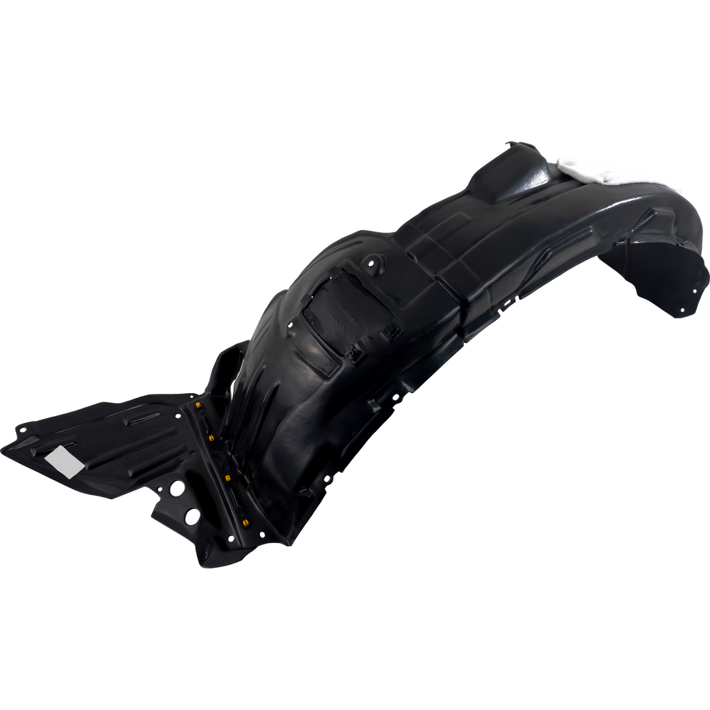 GS350/GS450H 13-15 FRONT FENDER LINER LH, Plastic, Vacuum Form, Assembly, w/ Extension Sheet