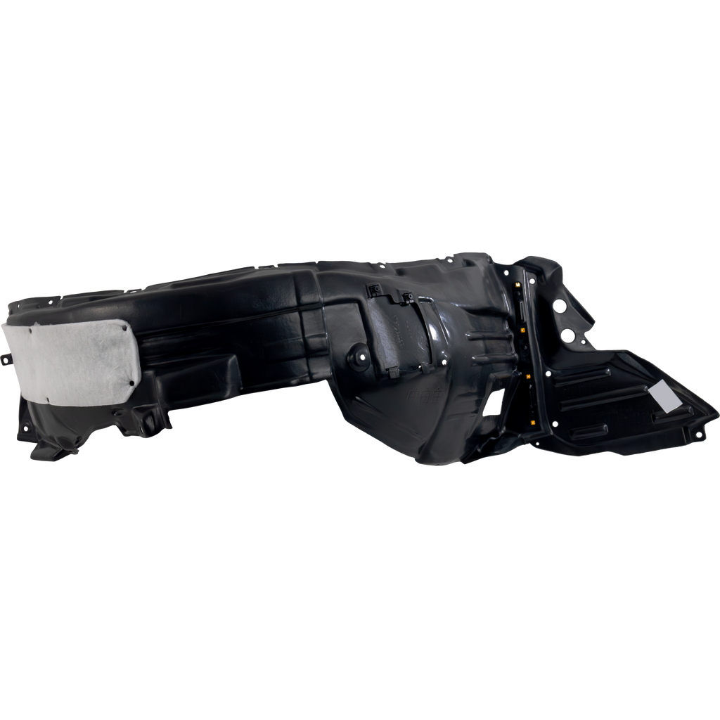 GS350/GS450H 13-15 FRONT FENDER LINER LH, Plastic, Vacuum Form, Assembly, w/ Extension Sheet