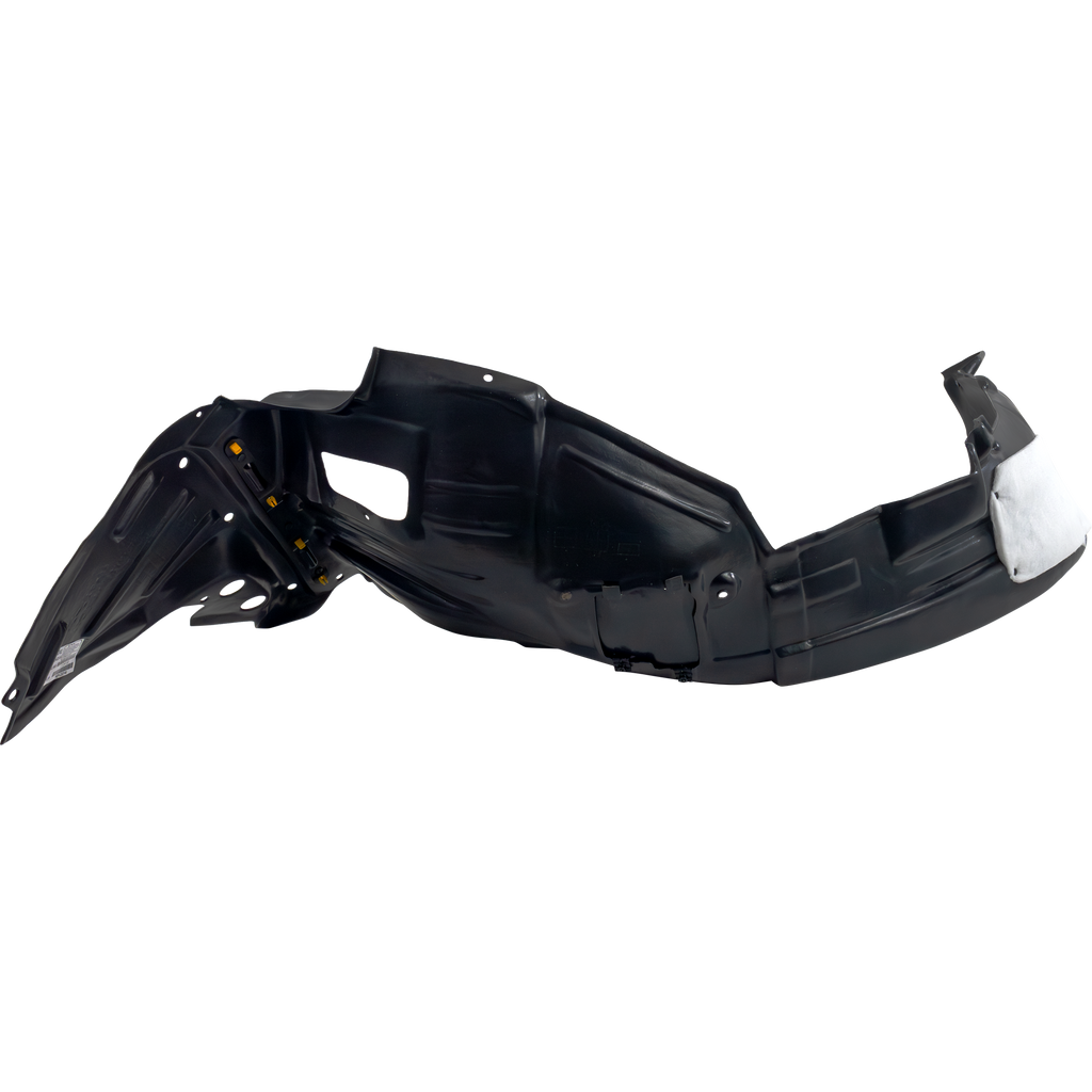 GS350/GS450H 13-15 FRONT FENDER LINER LH, Plastic, Vacuum Form, Assembly, w/ Extension Sheet
