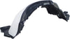 LS460/LS600H 10-12 FRONT FENDER LINER RH, Plastic, Vacuum Form, w/ Extension Sheet