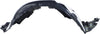 LS460/LS600H 10-12 FRONT FENDER LINER RH, Plastic, Vacuum Form, w/ Extension Sheet