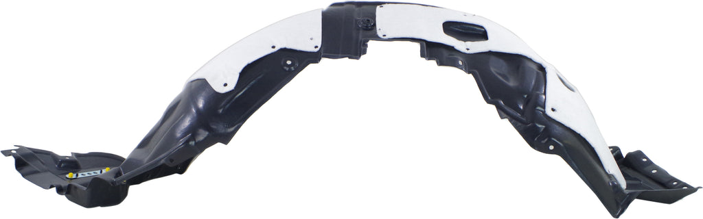 LS460/LS600H 10-12 FRONT FENDER LINER RH, Plastic, Vacuum Form, w/ Extension Sheet