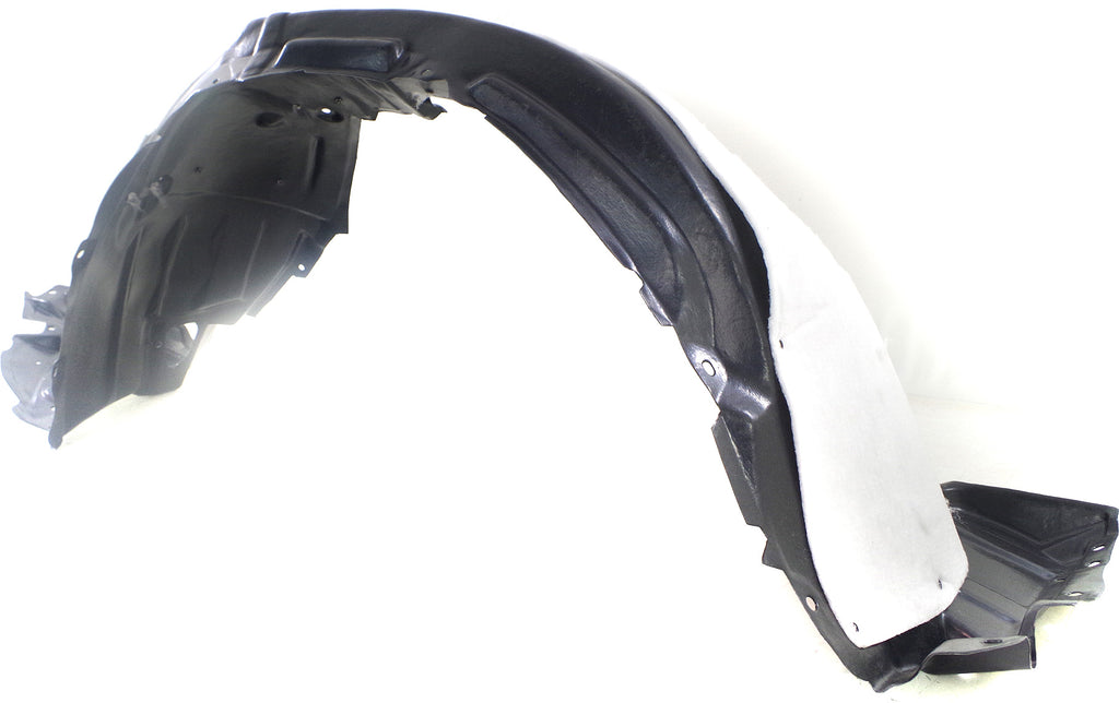 LS460/LS600H 10-12 FRONT FENDER LINER LH, Plastic, Vacuum Form, w/ Extension Sheet