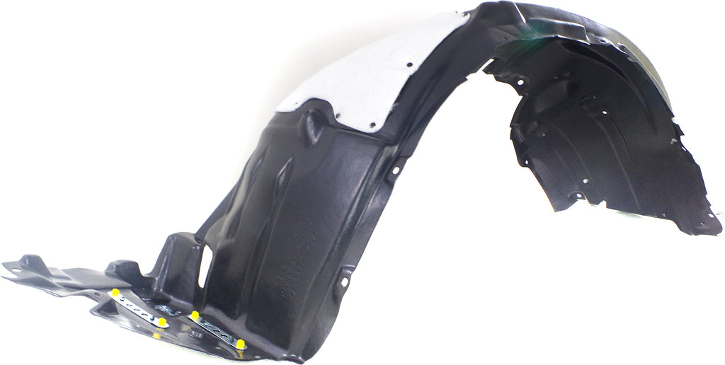 LS460/LS600H 10-12 FRONT FENDER LINER LH, Plastic, Vacuum Form, w/ Extension Sheet
