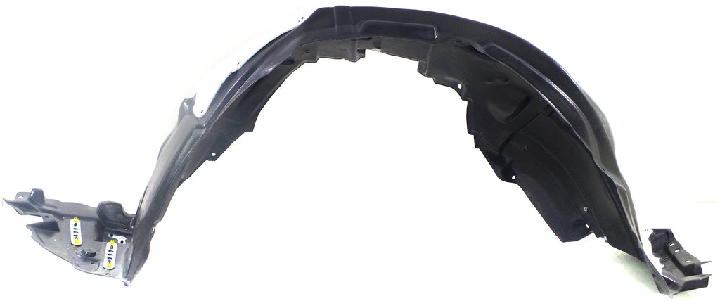 LS460/LS600H 10-12 FRONT FENDER LINER LH, Plastic, Vacuum Form, w/ Extension Sheet