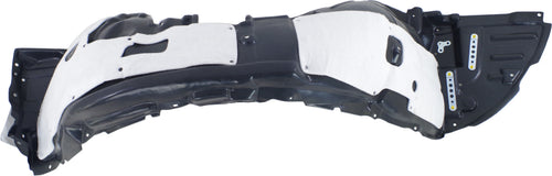 LS460/LS600H 13-17 FRONT FENDER LINER RH, Plastic, Vacuum Form, w/ Extension Sheet, (LS460, w/o F Sport Pkg)