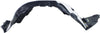 LS460/LS600H 13-17 FRONT FENDER LINER RH, Plastic, Vacuum Form, w/ Extension Sheet, (LS460, w/o F Sport Pkg)