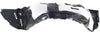 LS460/LS600H 13-17 FRONT FENDER LINER LH, Plastic, Vacuum Form, w/ Extension Sheet, (LS460, w/o F Sport Pkg)