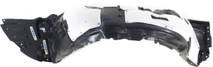 LS460/LS600H 13-17 FRONT FENDER LINER LH, Plastic, Vacuum Form, w/ Extension Sheet, (LS460, w/o F Sport Pkg)