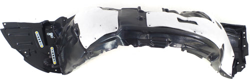 LS460/LS600H 13-17 FRONT FENDER LINER LH, Plastic, Vacuum Form, w/ Extension Sheet, (LS460, w/o F Sport Pkg)