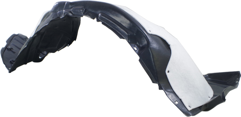 LS460 13-17 FRONT FENDER LINER LH, Plastic, Vacuum Form, w/ Extension Sheet, w/ F Sport Pkg