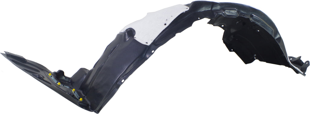 LS460 13-17 FRONT FENDER LINER LH, Plastic, Vacuum Form, w/ Extension Sheet, w/ F Sport Pkg