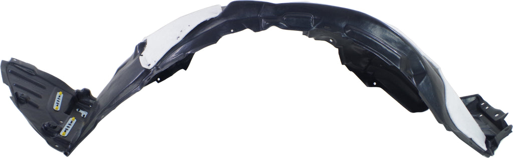 LS460 13-17 FRONT FENDER LINER LH, Plastic, Vacuum Form, w/ Extension Sheet, w/ F Sport Pkg