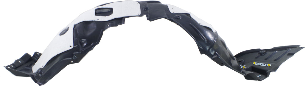 LS460 13-17 FRONT FENDER LINER LH, Plastic, Vacuum Form, w/ Extension Sheet, w/ F Sport Pkg