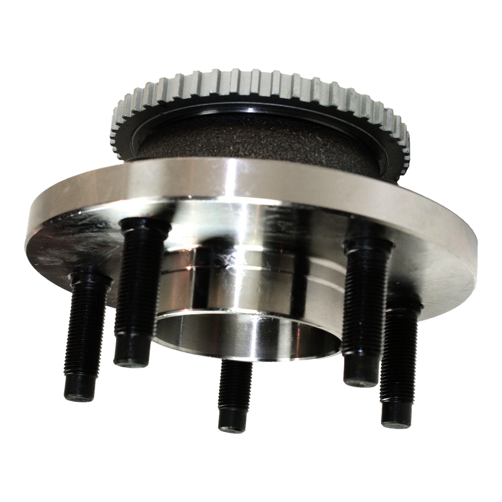 TOWN CAR 97-02 FRONT HUB ASSEMBLY RH=LH, 5 Studs, 5 x 107.95 mm PCD Bolt Pattern, Includes ABS Sensor Ring