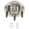 TOWN CAR 97-02 FRONT HUB ASSEMBLY RH=LH, 5 Studs, 5 x 107.95 mm PCD Bolt Pattern, Includes ABS Sensor Ring