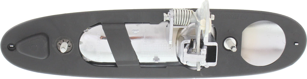 TOWN CAR 98-02 FRONT EXTERIOR DOOR HANDLE RH, All Chrome, w/o Keyhole, Plastic