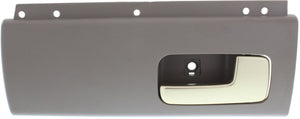 TOWN CAR 03-11 REAR INTERIOR DOOR HANDLE RH, Chrome/Gold Lever + Gray Housing
