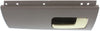 TOWN CAR 03-11 REAR INTERIOR DOOR HANDLE RH, Chrome/Gold Lever + Gray Housing