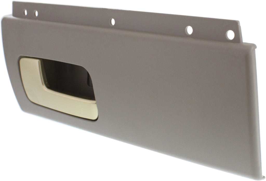 TOWN CAR 03-11 REAR INTERIOR DOOR HANDLE LH, Chrome/Gold Lever + Gray Housing