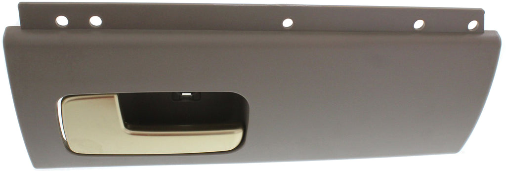 TOWN CAR 03-11 REAR INTERIOR DOOR HANDLE LH, Chrome/Gold Lever + Gray Housing