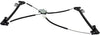 FREELANDER 02-05 BACK WINDOW REGULATOR, Power, w/o Motor