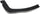 TOWN CAR 98-11 QUARTER PANEL MOLDING LH, Black