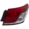 ES350 10-12 TAIL LAMP RH, Outer, Lens and Housing - CAPA