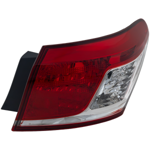 ES350 10-12 TAIL LAMP RH, Outer, Lens and Housing - CAPA