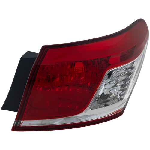 ES350 10-12 TAIL LAMP RH, Outer, Lens and Housing - CAPA