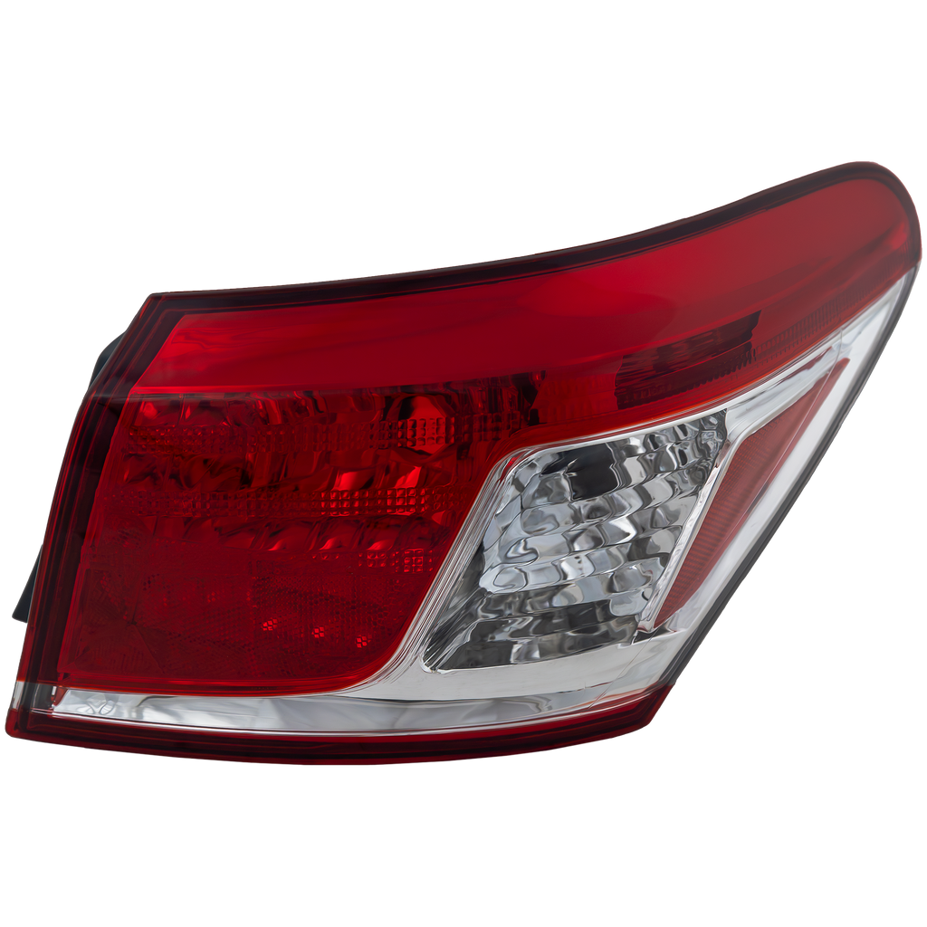 ES350 10-12 TAIL LAMP RH, Outer, Lens and Housing - CAPA