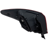 ES350 10-12 TAIL LAMP RH, Outer, Lens and Housing - CAPA