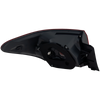 ES350 10-12 TAIL LAMP RH, Outer, Lens and Housing - CAPA